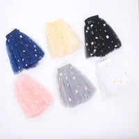 Load image into Gallery viewer, Kid Girl Embroidery Daisy Flower Mesh Skirt  Wholesale 9111746
