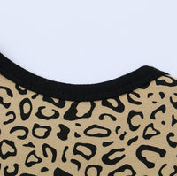Load image into Gallery viewer, 2 Pieces Baby Leopard Print Bodysuit And Headband Wholesale 9360481

