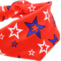 Load image into Gallery viewer, Baby Flag Day Bow Knot Print Headband Wholesale 00411772
