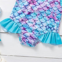 Load image into Gallery viewer, Infant Toddler Girl Watermelon Print Stripe Swimsuit Wholesale 97341475
