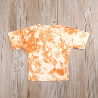 Load image into Gallery viewer, Two Pieces Kid Girl Tie Dye Set Crew Neck Tee And Shorts  Wholesale 019615
