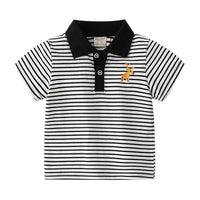 Load image into Gallery viewer, Sumer Animal Print Kid Boy Polo Shirt Wholesale 4697638
