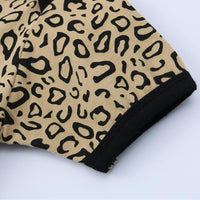 Load image into Gallery viewer, 2 Pieces Baby Leopard Print Bodysuit And Headband Wholesale 9360481
