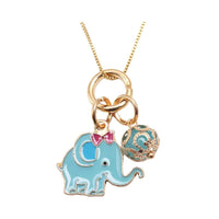 Load image into Gallery viewer, Girl Elephant Pendant Necklace  Wholesale 82941543
