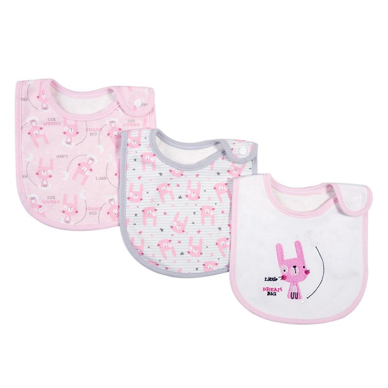 3 Packs Baby Animal Pattern Bib Wholesale 47102867