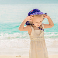 Load image into Gallery viewer, Kid Crab Fish Starfish Print Bucket Hat Wholesale 09011390
