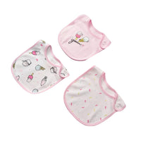Load image into Gallery viewer, 3 Packs Baby Animal Pattern Bib Wholesale 47102867
