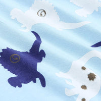 Load image into Gallery viewer, Baby Boy Zipper Dinosaur Print Romper Wholesale 375114
