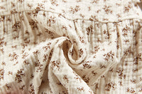 Load image into Gallery viewer, 2 Pieces Baby Girl Muslin Floral Bodysuit And Hat Wholesale 6172250
