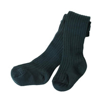 Load image into Gallery viewer, Baby Kid Girl Solid Color Ribbed Tights Wholesale 00851318
