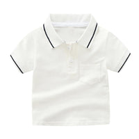 Load image into Gallery viewer, Kid Boy Hit Color Pocket Polo Shirt Wholesale 4943702
