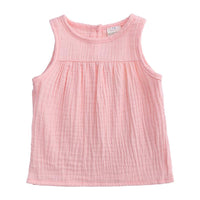 Load image into Gallery viewer, Baby Toddler Muslin Plain Tank Top Wholesale 884358
