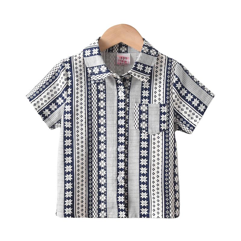 Kid Boy Ethnic Style Shirt  Wholesale 04172041