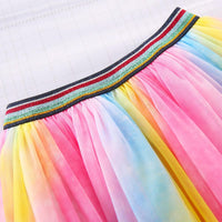 Load image into Gallery viewer, Kid Girl Rainbow Gradient Tutu Skirt Wholesale 5301739
