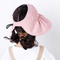Load image into Gallery viewer, 3 Pieces Kid Girl Solid Color Bucket Hat Wholesale 09691142

