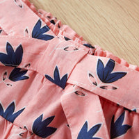 Load image into Gallery viewer, Two-piece Girl Cartoon Tank Top And Printed Shorts Set  Wholesale 9584548
