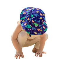 Load image into Gallery viewer, Kid Crab Fish Starfish Print Bucket Hat Wholesale 09011390
