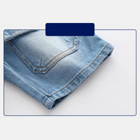 Load image into Gallery viewer, Solid Color Pocket Front Denim Short For Boys Wholesale 9772657
