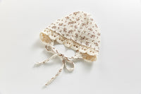 Load image into Gallery viewer, 2 Pieces Baby Girl Muslin Floral Bodysuit And Hat Wholesale 6172250
