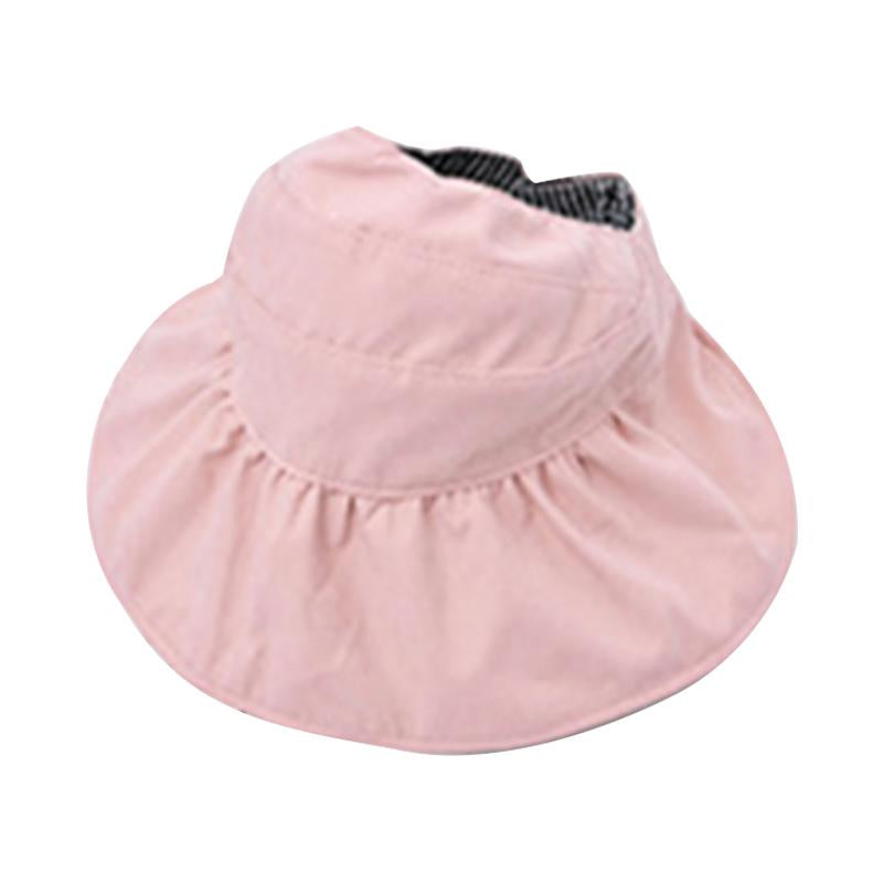 3 Pieces Kid Girl Solid Color Bucket Hat Wholesale 09691142