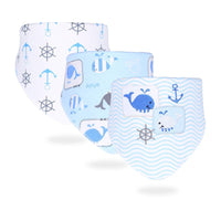 Load image into Gallery viewer, 3-Pack Baby Unisex Animal &amp; Cartoon Pattern Bib Wholesale 48612868
