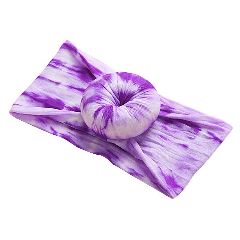 Baby Donuts Shape Tie Dye Headband Wholesale 9679577