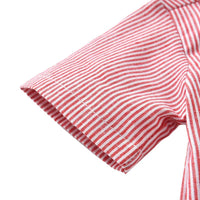 Load image into Gallery viewer, Two Pieces Boy Formal Set Stripe Bow Tie Shirt Boy Strap Short Wholesale 5750164
