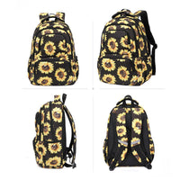 Load image into Gallery viewer, Kid Sunflower Print Backpack Wholesale 54441538
