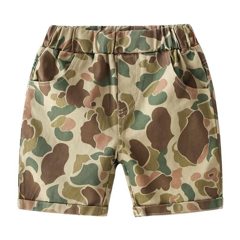 Kid Boy Camo Shorts Wholesale 6683646
