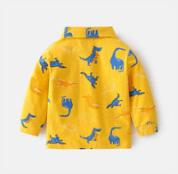 Load image into Gallery viewer, Dinosaur Pattern Kid Boy Polo Shirt Wholesale 5190660
