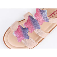Load image into Gallery viewer, Girls Star Flat Sandals Wholesale 47921450
