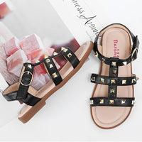 Load image into Gallery viewer, Kid Girl Studded Sandals Wholesale 15021453
