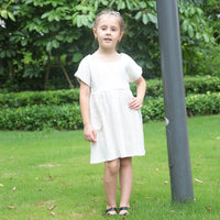 Load image into Gallery viewer, Toddler Kid Girl Dual Pocket Solid Color Dress Wholesale 54881448
