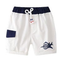 Load image into Gallery viewer, Kid Boy Beware Bite Shark Casual Shorts Wholesale 4593645
