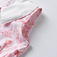 Load image into Gallery viewer, Toddler Girl Contrast Collar Print Tank Dress Wholesale 3362212
