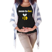 Load image into Gallery viewer, mom-to-bee Print Maternity T-shirt Wholesale 36511486
