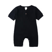 Load image into Gallery viewer, Baby Ribbed Plain Basic Romper Wholesale 512188
