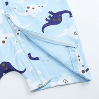Load image into Gallery viewer, Baby Boy Zipper Dinosaur Print Romper Wholesale 375114
