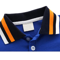 Load image into Gallery viewer, Kid Boy Stripe Polo Tee Wholesale 9440683
