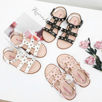 Load image into Gallery viewer, Kid Girl Studded Sandals Wholesale 15021453
