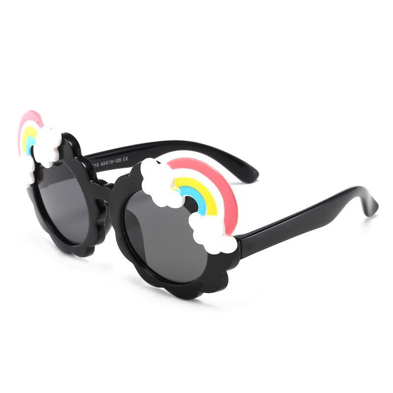 Kid Rainbow Silicone Sunglasses Wholesale 97451072