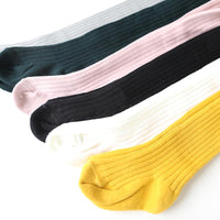 Load image into Gallery viewer, Baby Kid Girl Solid Color Ribbed Tights Wholesale 00851318

