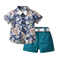 Load image into Gallery viewer, Sister Brother Flower Print Family Matching Outfit Wholesale 7718223
