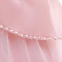 Load image into Gallery viewer, Kid Girl Puff Sleeve Princess Party Birthday Pink Maxi Dress Wholesale 38663613
