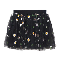 Load image into Gallery viewer, Kid Girl Embroidery Daisy Flower Mesh Skirt  Wholesale 9111746
