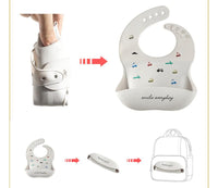 Load image into Gallery viewer, Cartoon Silicone Baby Bib Wholesale 1830622
