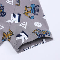 Load image into Gallery viewer, Baby Boy Zipper Dinosaur Print Romper Wholesale 375114
