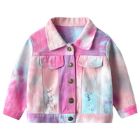Load image into Gallery viewer, Toddler Boy And Girl Ripped Plain Jacket Wholesale 2320198
