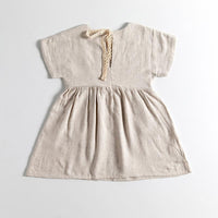 Load image into Gallery viewer, Toddler Kid Girl Dual Pocket Solid Color Dress Wholesale 54881448
