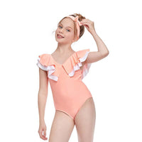 Load image into Gallery viewer, Kid Girl Bow Decor One Piece Swimsuit Wholesale 9753496

